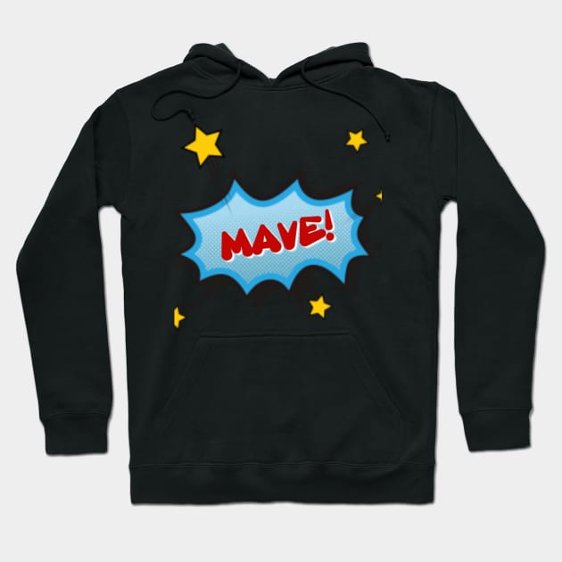 Mave Deltzer Comic Book Style Hoodie by KXW Wrestling x HRW Wrestling